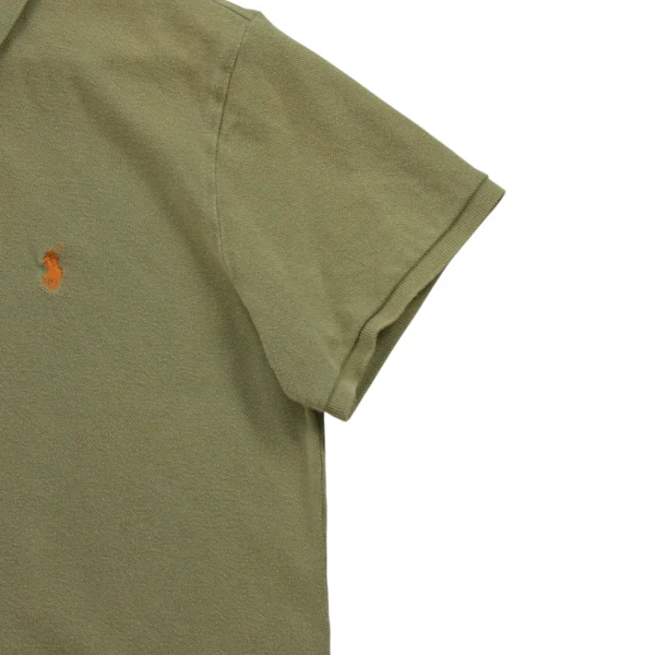 Polo manches courtes Femme  Kaki – Image 4