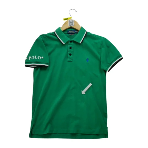 Polo manches courtes Homme  Vert – Image 6