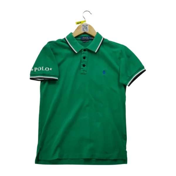 Polo manches courtes Homme  Vert – Image 2
