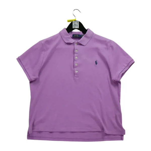 Polo manches courtes Adulte  Violet – Image 2