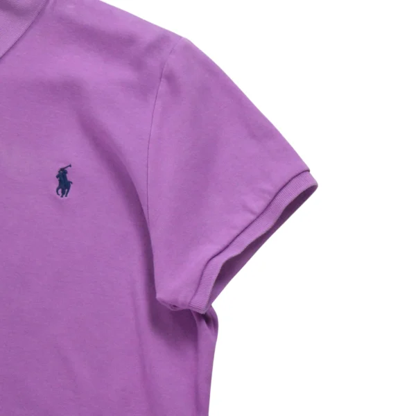 Polo manches courtes Adulte  Violet – Image 4