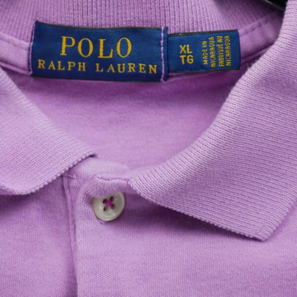 Polo manches courtes Adulte  Violet – Image 7