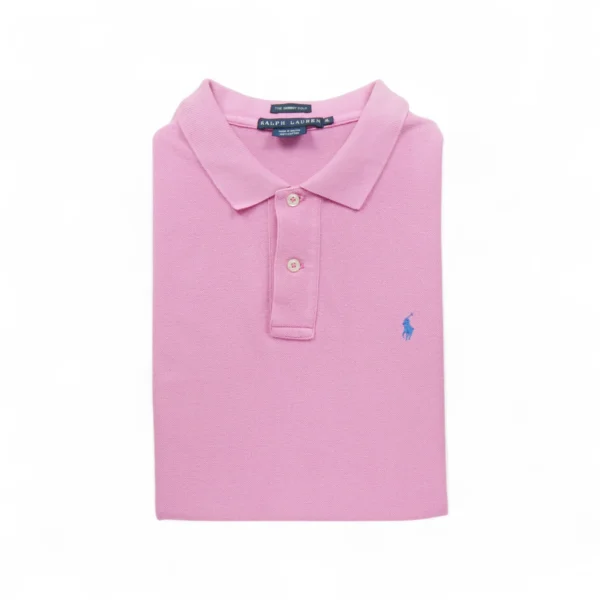 Polo manches courtes Femme  Rose
