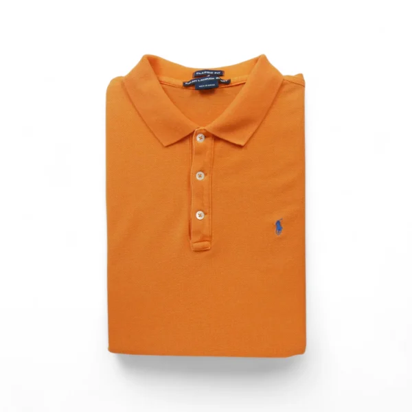 Polo manches courtes Femme  Orange