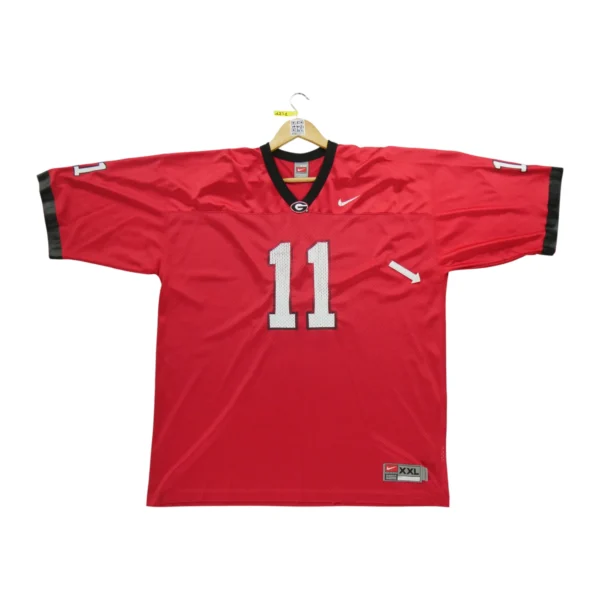 Maillot Homme NCAA Georgia Bulldogs Rouge – Image 6