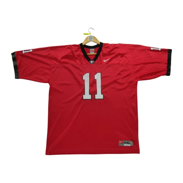 Maillot Homme NCAA Georgia Bulldogs Rouge – Image 2