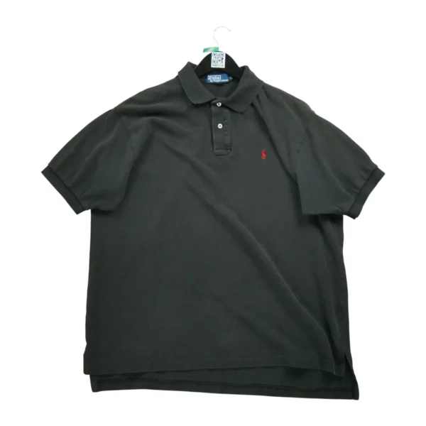 Polo manches courtes Homme  Noir – Image 2