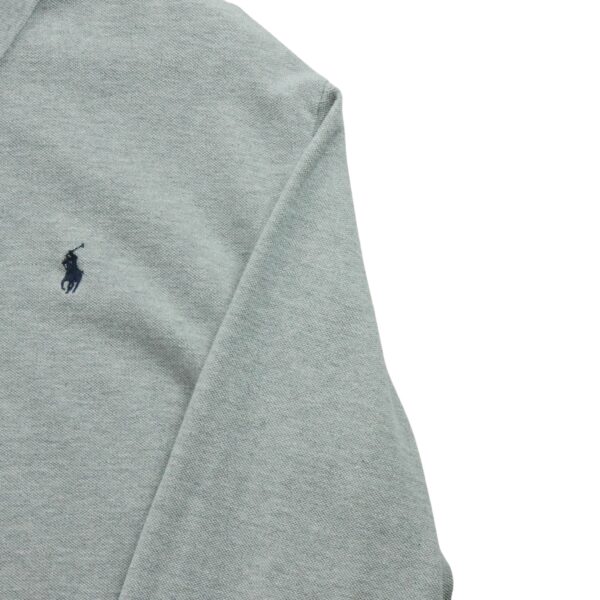 Polo manches longues Homme  Gris – Image 7