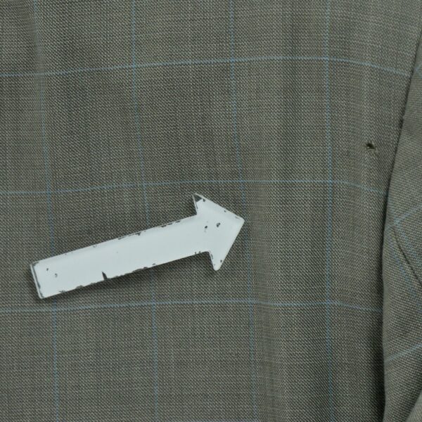 Blazer homme manches longues beige Burberry Motif a carreaux Col Officier