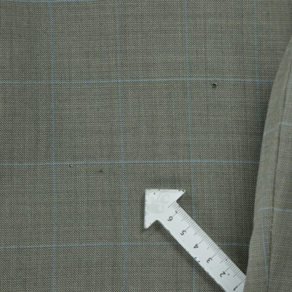 Blazer homme manches longues beige Burberry Motif a carreaux Col Officier