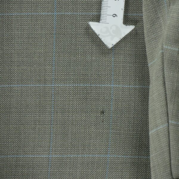 Blazer homme manches longues beige Burberry Motif a carreaux Col Officier