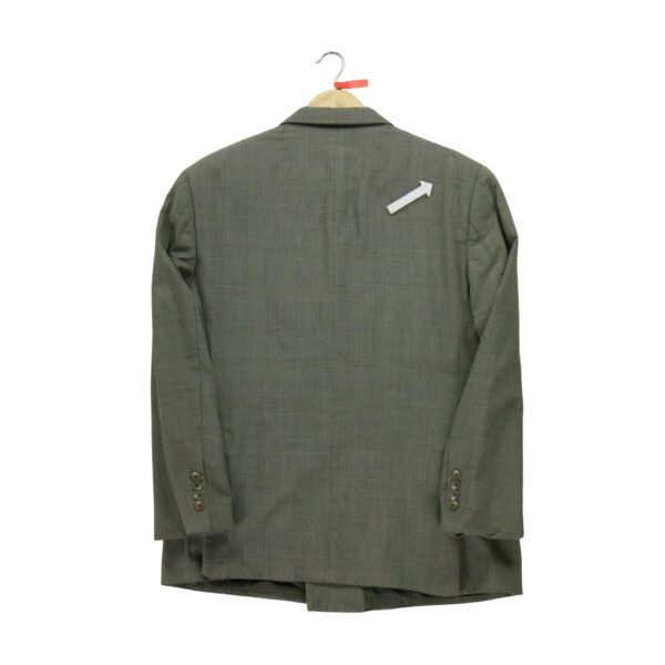Blazer homme manches longues gris Aquascutum Motif a carreaux Col Officier