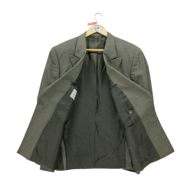 Blazer homme manches longues gris Aquascutum Motif a carreaux Col Officier