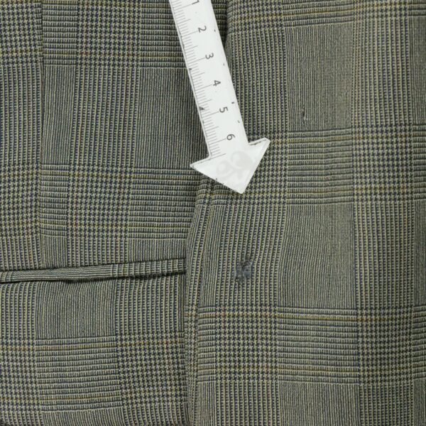 Blazer homme manches longues gris Aquascutum Motif a carreaux Col Officier