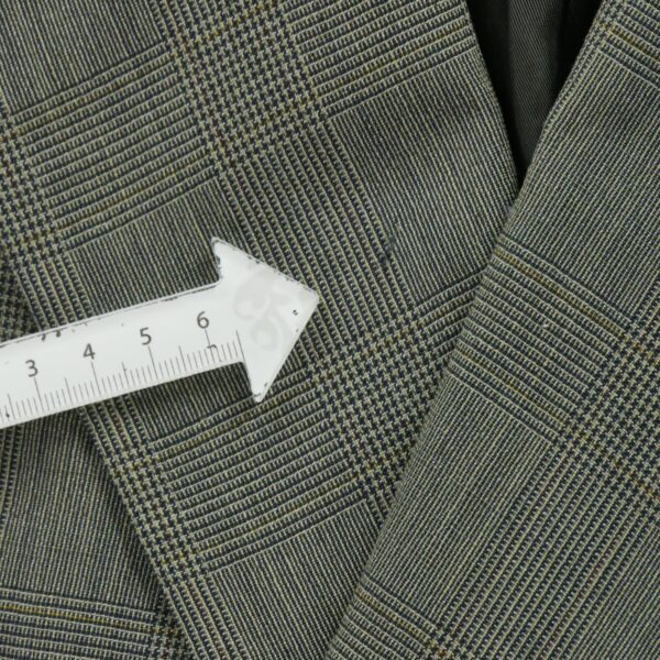 Blazer homme manches longues gris Aquascutum Motif a carreaux Col Officier