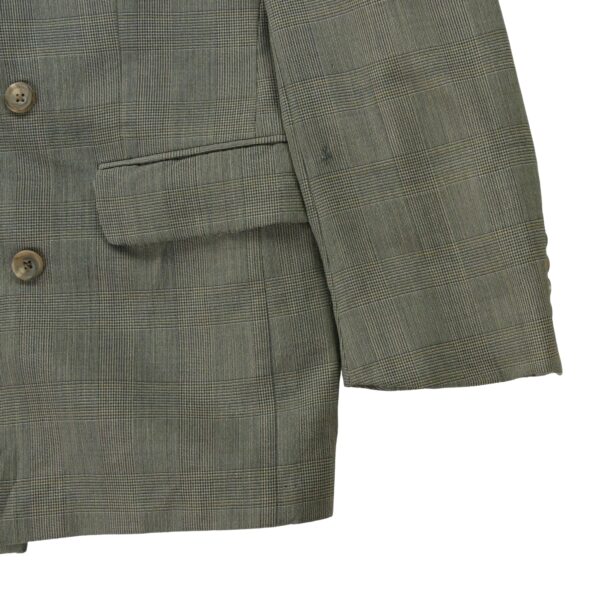 Blazer homme manches longues gris Aquascutum Motif a carreaux Col Officier