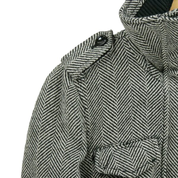 Blouson femme manches longues noir Armani Exchange Motif a motifs Col Montant