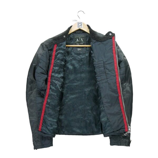 Blouson homme manches longues marine Armani Exchange Col Montant