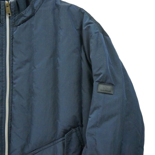 Blouson homme manches longues marine Armani Exchange Col Montant