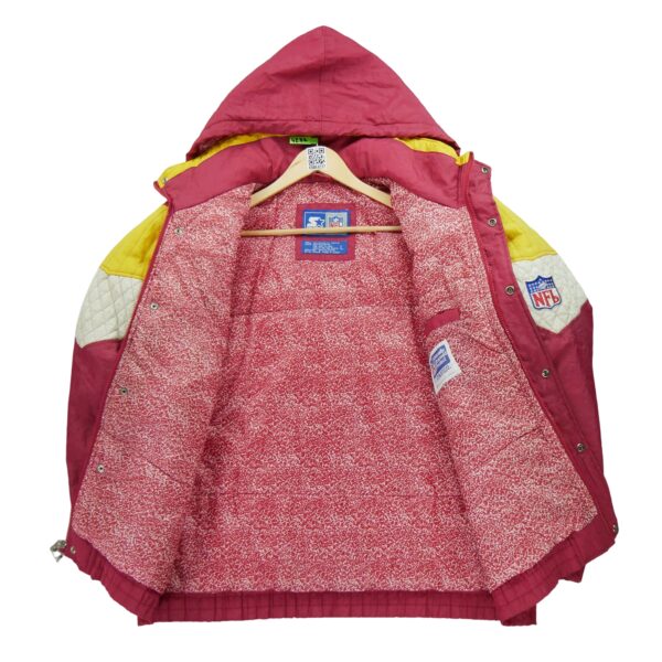 Blouson homme manches longues rouge Starter Col Montant Equipe Washington Redskins