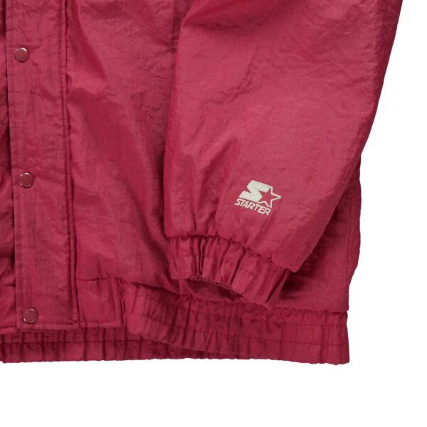 Blouson homme manches longues rouge Starter Col Montant Equipe Washington Redskins