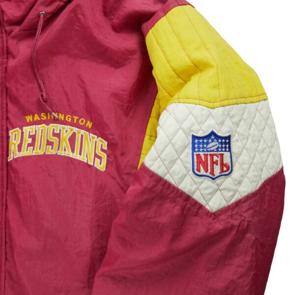 Blouson homme manches longues rouge Starter Col Montant Equipe Washington Redskins