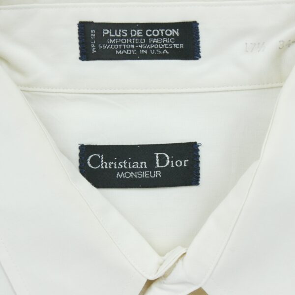 Chemise classiques homme manches longues beige Dior
