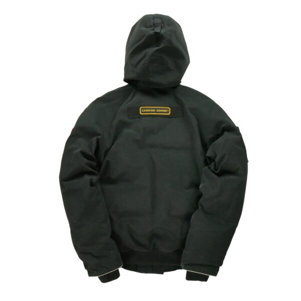 Doudoune enfant manches longues noir Canada Goose Col Montant