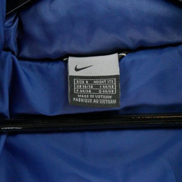 Doudoune homme manches longues bleu Nike Col Montant
