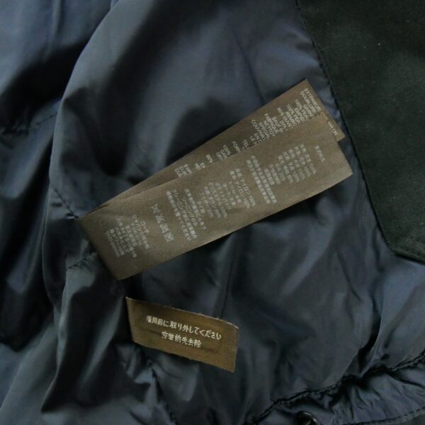 Doudoune homme manches longues marine Coach Col Montant
