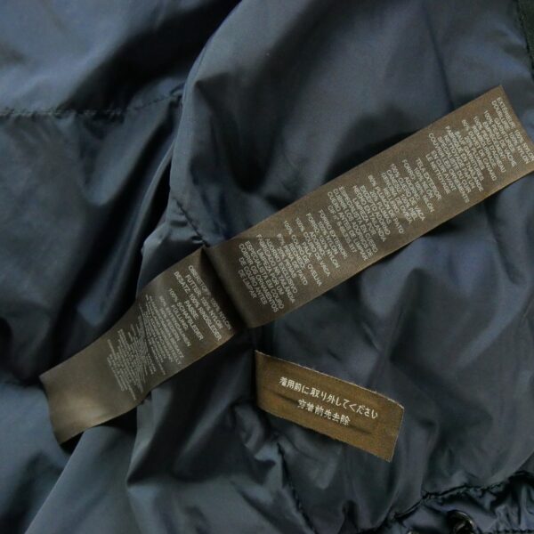 Doudoune homme manches longues marine Coach Col Montant