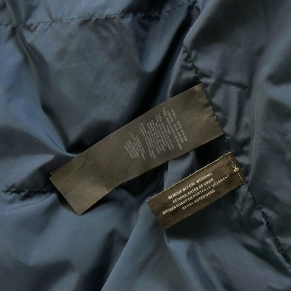 Doudoune homme manches longues marine Coach Col Montant