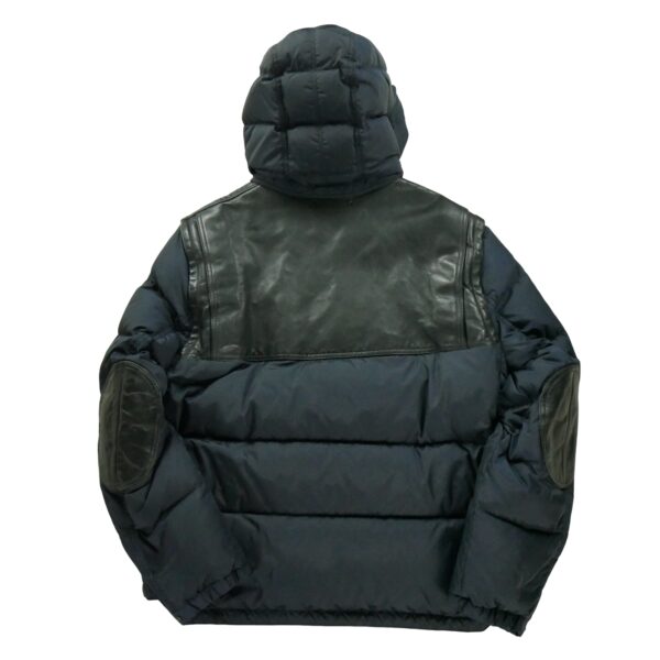 Doudoune homme manches longues marine Coach Col Montant