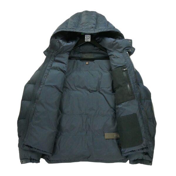 Doudoune homme manches longues marine Coach Col Montant