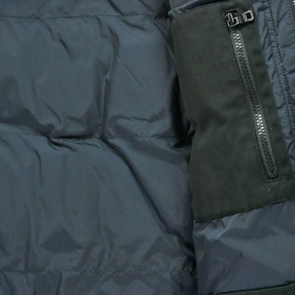 Doudoune homme manches longues marine Coach Col Montant