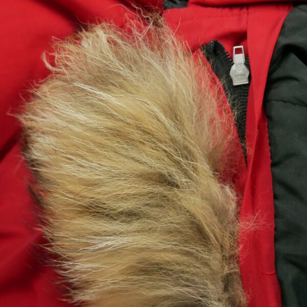 Doudoune homme manches longues rouge Canada Goose Col Montant
