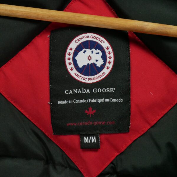 Doudoune homme manches longues rouge Canada Goose Col Montant