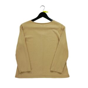 Gilet femme manches longues beige Polo Ralph Lauren Col Rond