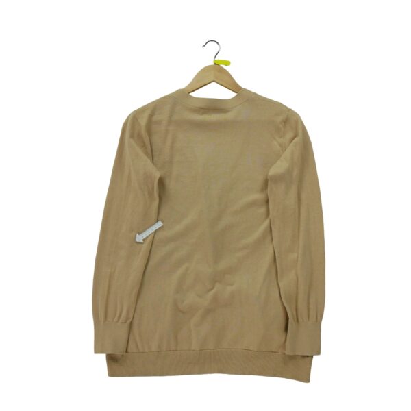 Gilet femme manches longues beige Polo Ralph Lauren Col Rond
