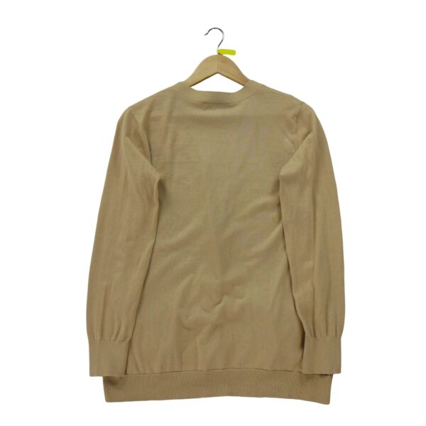 Gilet femme manches longues beige Polo Ralph Lauren Col Rond