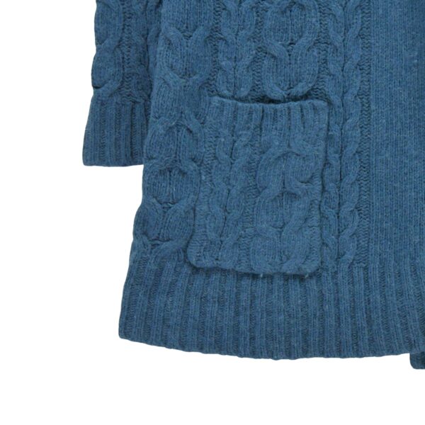 Gilet femme manches longues bleu Polo Ralph Lauren Col V