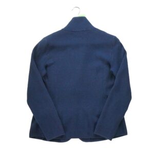Gilet femme manches longues marine Polo Ralph Lauren Col Revert