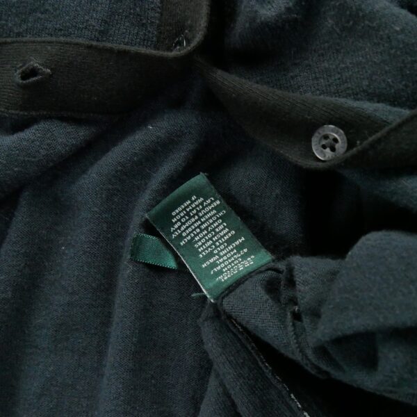 Gilet femme manches longues marine Polo Ralph Lauren Col V