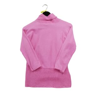 Gilet femme manches longues rose Polo Ralph Lauren Col Rond