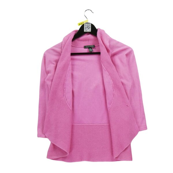 Gilet femme manches longues rose Polo Ralph Lauren Col Rond
