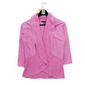 Gilet femme manches longues rose Polo Ralph Lauren Col Rond