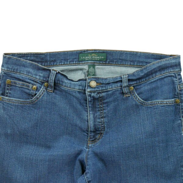 Jean coupe ajustee femme bleu Lauren Ralph Lauren