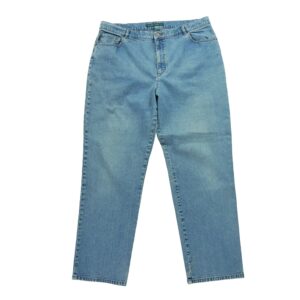 Jean coupe droite femme bleu clair Lauren Ralph Lauren