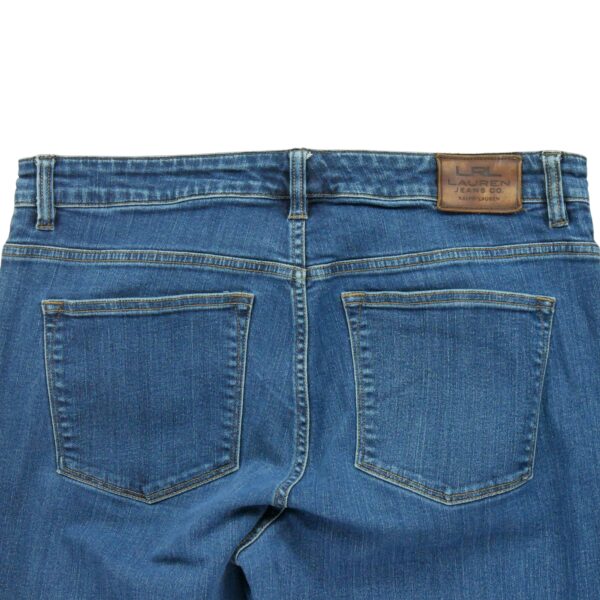 Jean coupe droite femme bleu Lauren Ralph Lauren