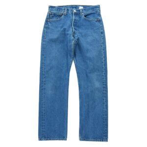 Jean coupe droite femme bleu Levi Strauss